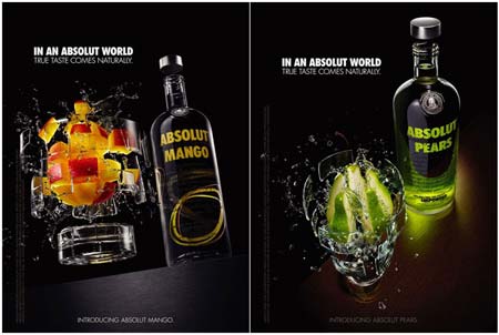 Absolut Mango & Absolut Pears