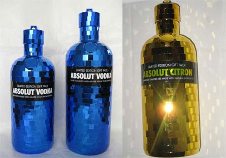 Absolut Disco in Blue and Gold